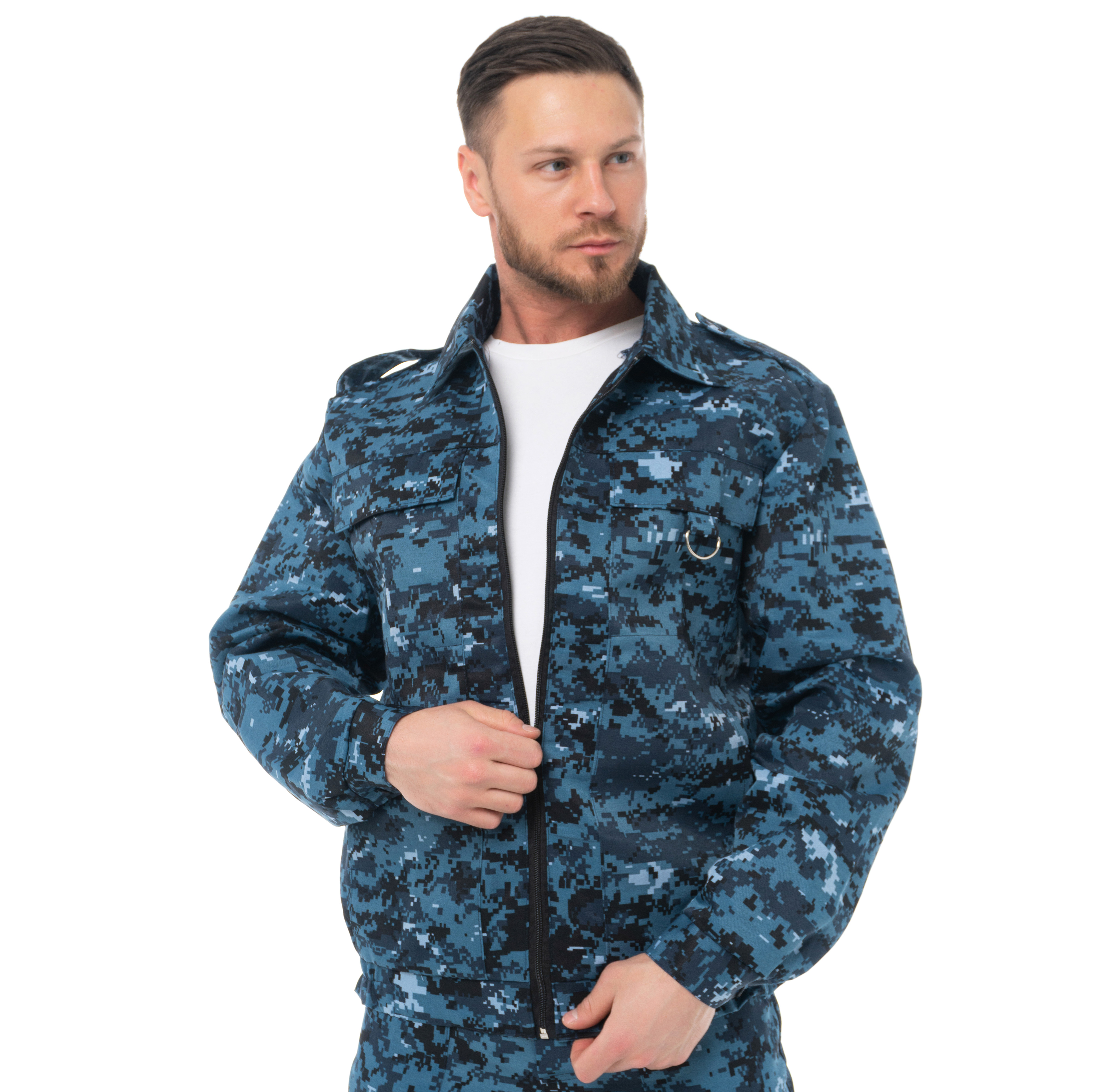 Костюм «ОХРАННИК» КМФ цифра серая Костюм «ОХРАННИК» КМФ цифра серая