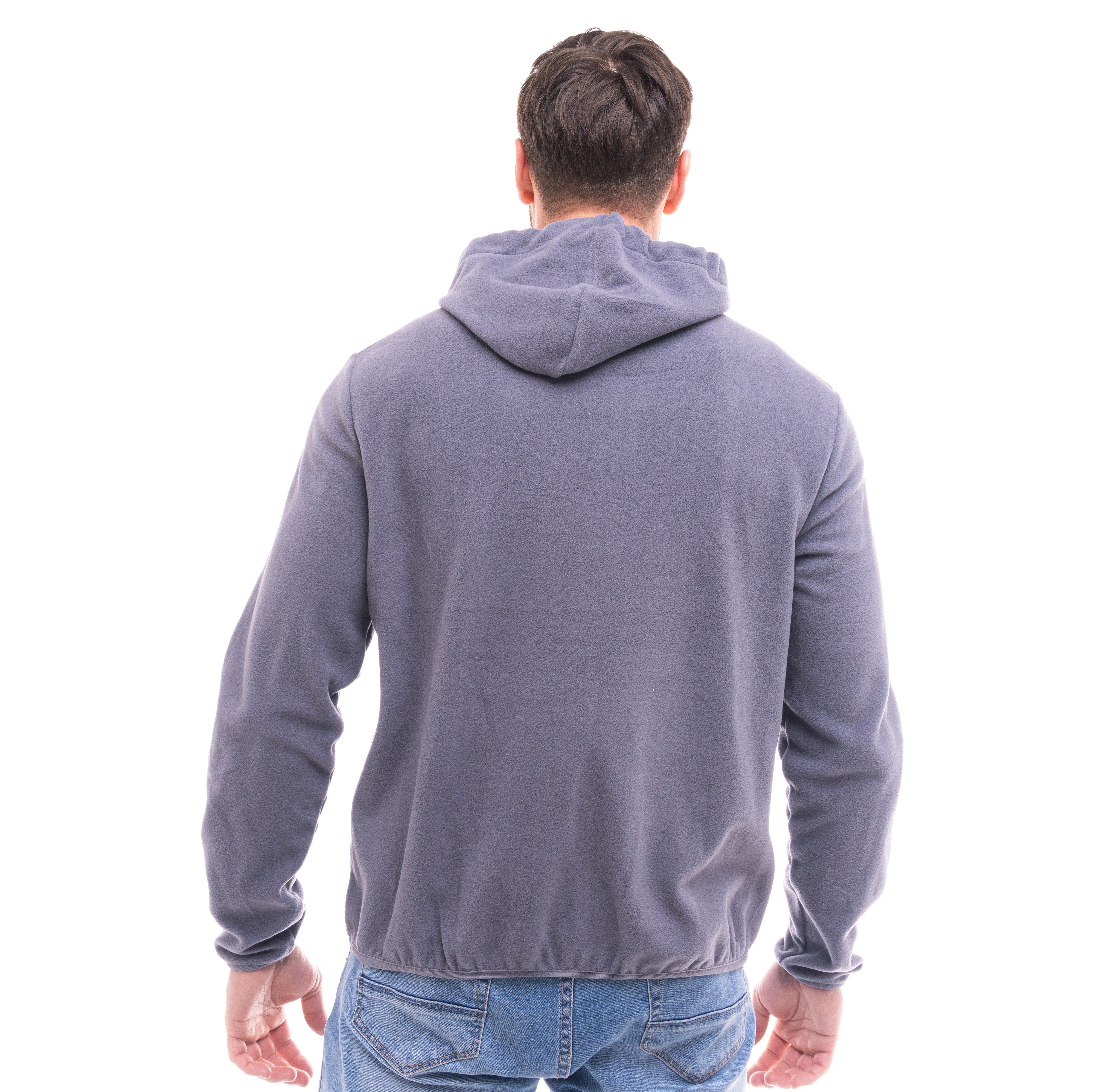 Толстовка флисовая мужская арт. JF-02 серый Толстовка флисовая мужская арт. JF-02 серый