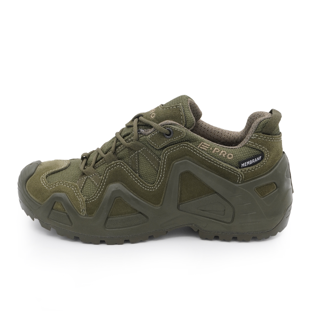 Мужские полуботинки E-PRO Спешиал Лоу КЕВЛАР арт. 101 зеленые / E-PRO Special low KEVLAR 101 range green Мужские полуботинки E-PRO Спешиал Лоу КЕВЛАР арт. 101 зеленые / E-PRO Special low KEVLAR 101 range green